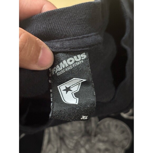 Vintage Y2K Famous Stars And Straps T-Shirt VTG Men's Size XL Franco Vescovi - Picture 4 of 9